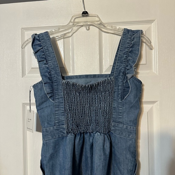 NWT Adorable Japna Denim Mini Tank Dress - Picture 8 of 13
